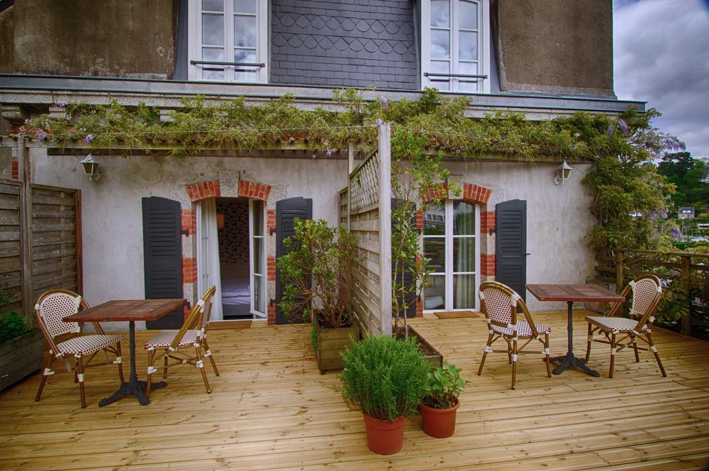 Hotel De Charme Les Mimosas ปง-ตาเวน ห้อง รูปภาพ