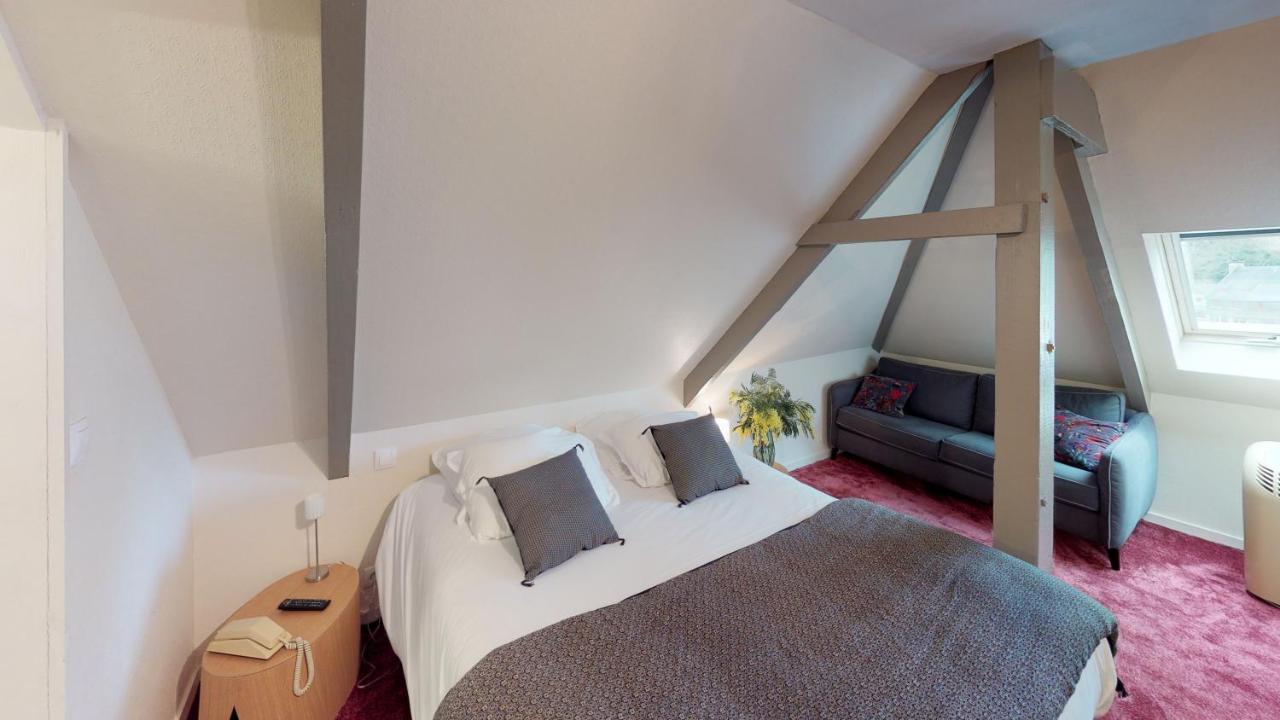 Hotel De Charme Les Mimosas ปง-ตาเวน ภายนอก รูปภาพ
